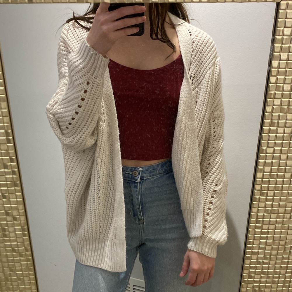 Oversized cardigan